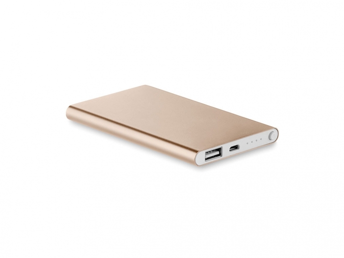 Flat power bank 4000 mAh