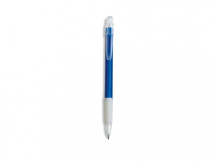 Ball pen with rubber grip