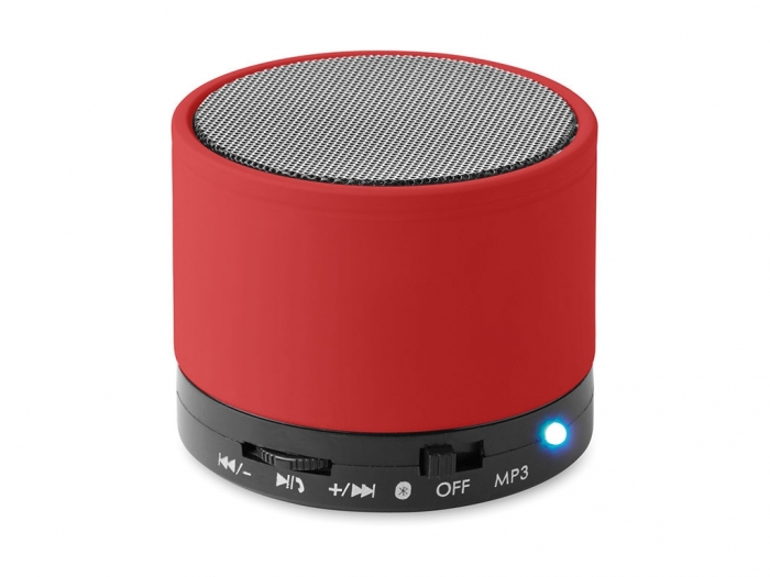 Bluetooth speaker with rubber finish