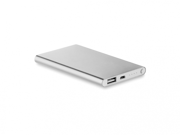 Flat power bank 4000 mAh