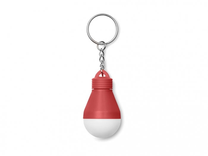 Light bulb key ring