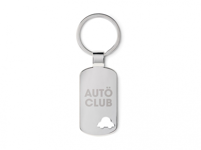 Keyring with car detail