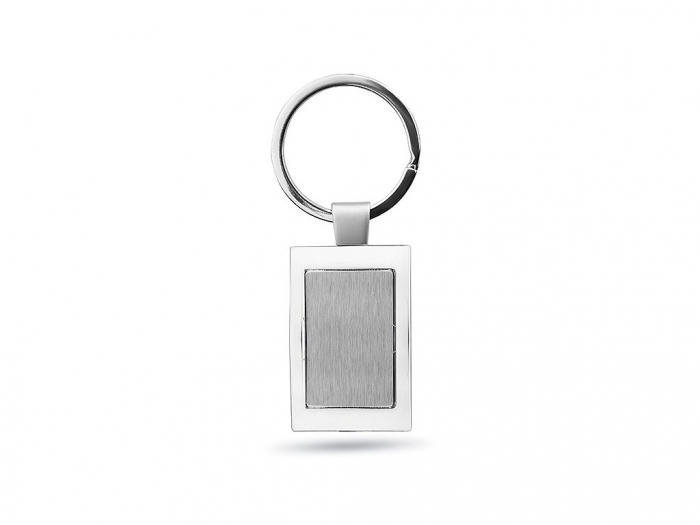 Metal Rectangular Key Ring