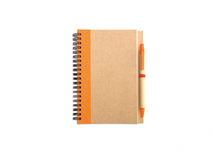 Notebook + pen