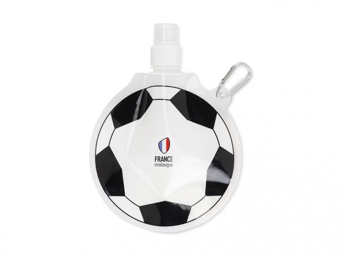 Football shape foldable bottle