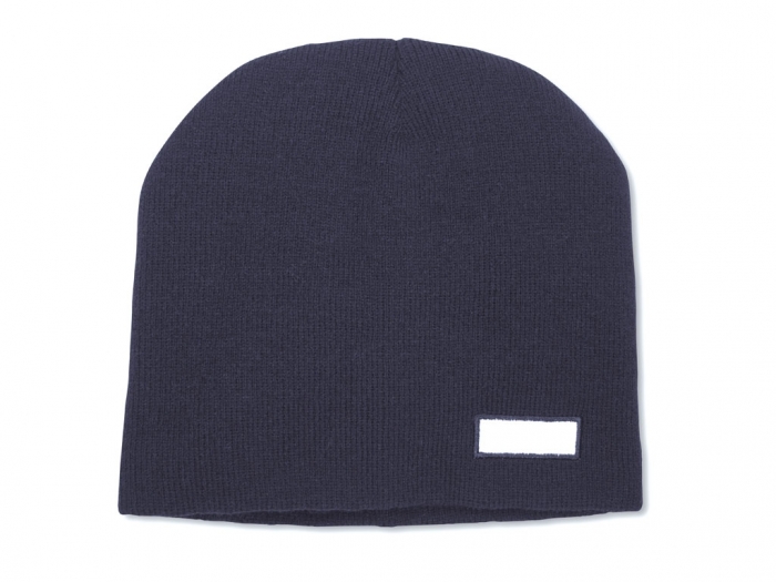 Double layer acrylic knitted beanie cap