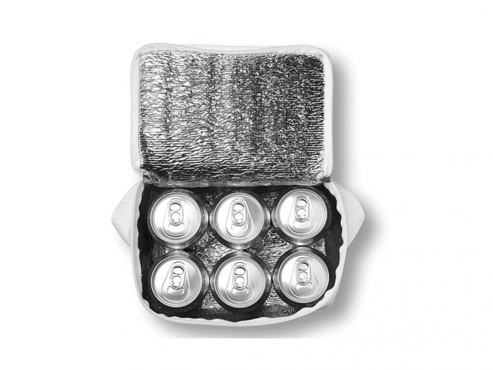 Aluminium foil cooler bag 6 cans