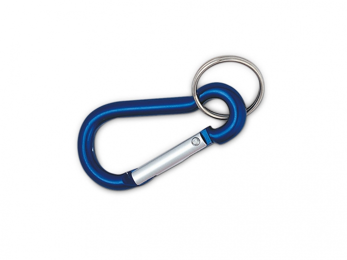 Carabiner hook with key ring