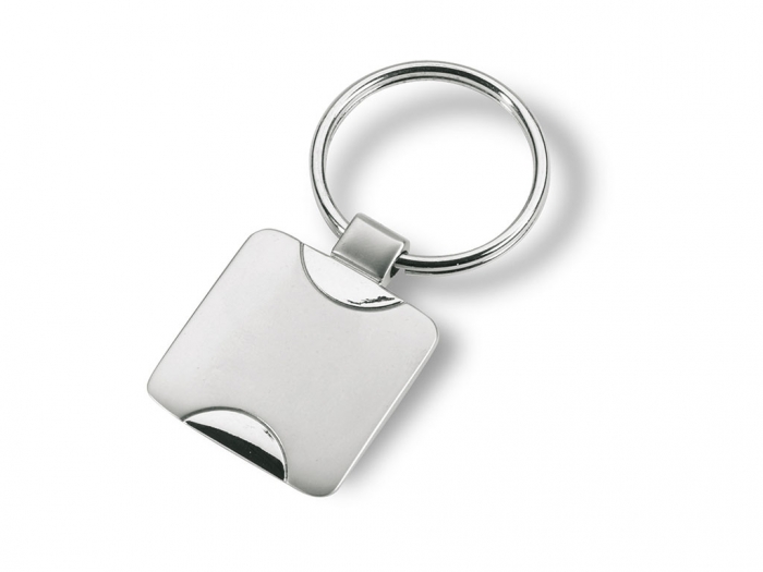 Classic square keyring