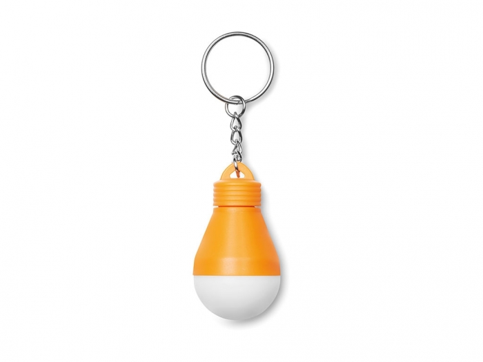 Light bulb key ring