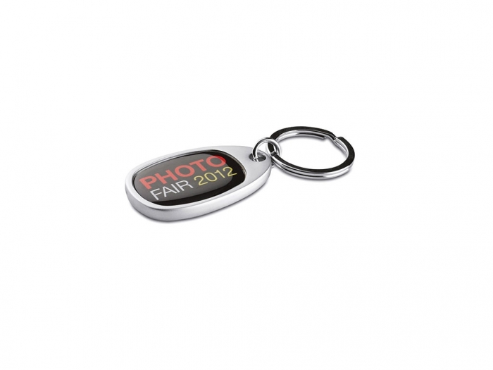 Metal key ring for doming