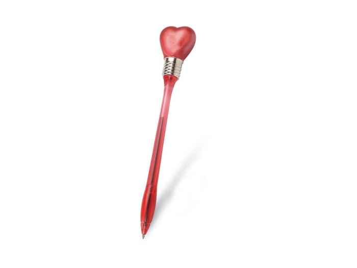 Ball Pen with Heart Shaped
