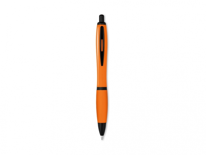 Retractable plastic ball pen