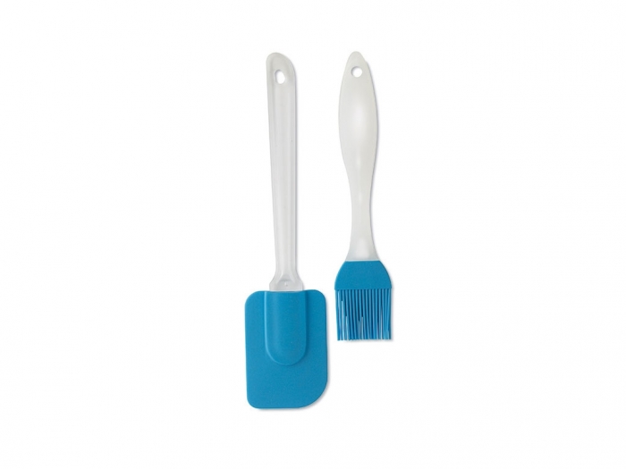 Silicone spatula and brush