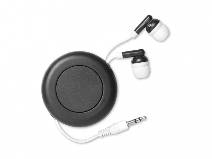 Retractable earphone