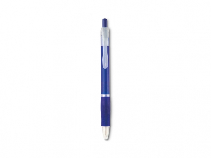 Ball pen with rubber grip