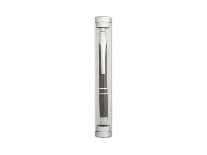 Retractable aluminium ball pen