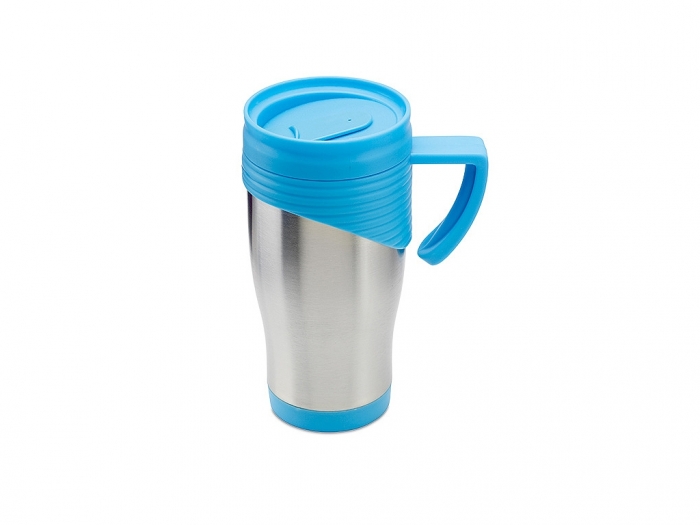 Stainless steel travel mug