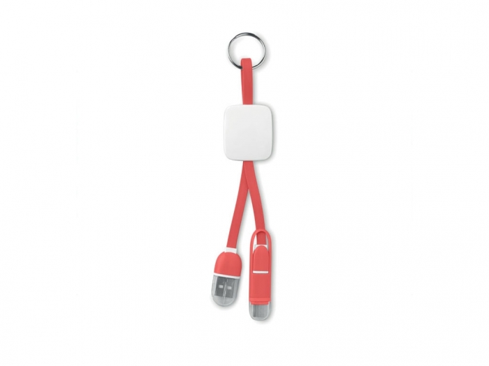 Keyring with USB type C plug