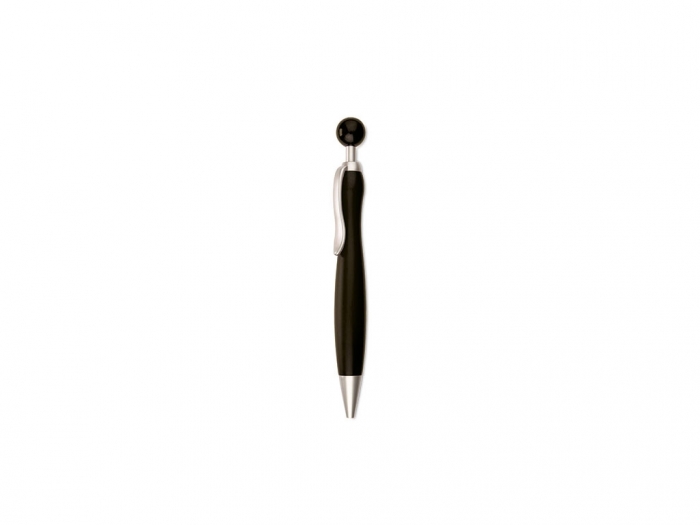 Plastic push type ball pen