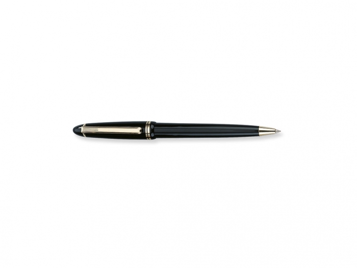 Classic plastic push type ball pen