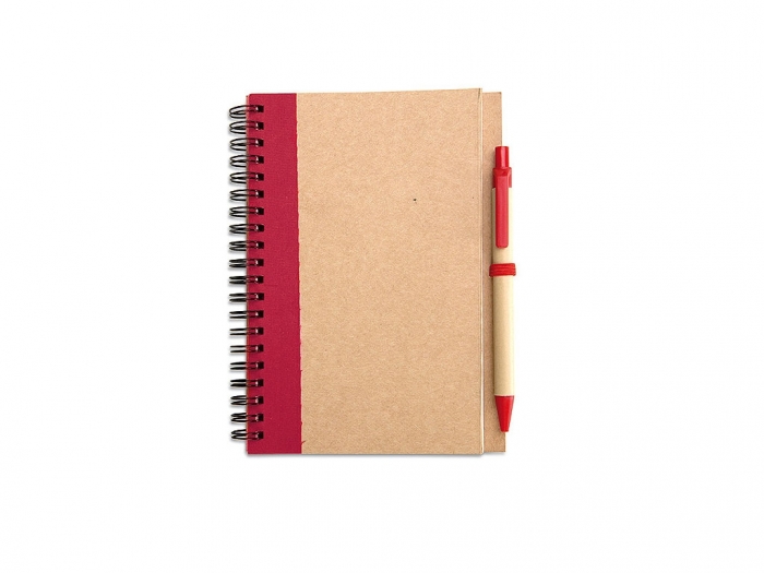 Notebook + pen