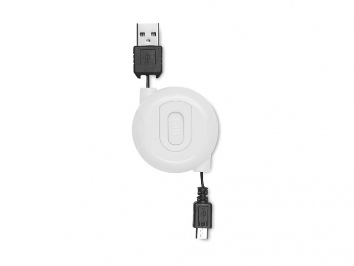 Retractable USB cable