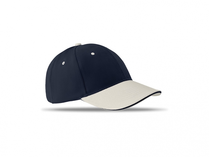 Brushed cotton baseball cap