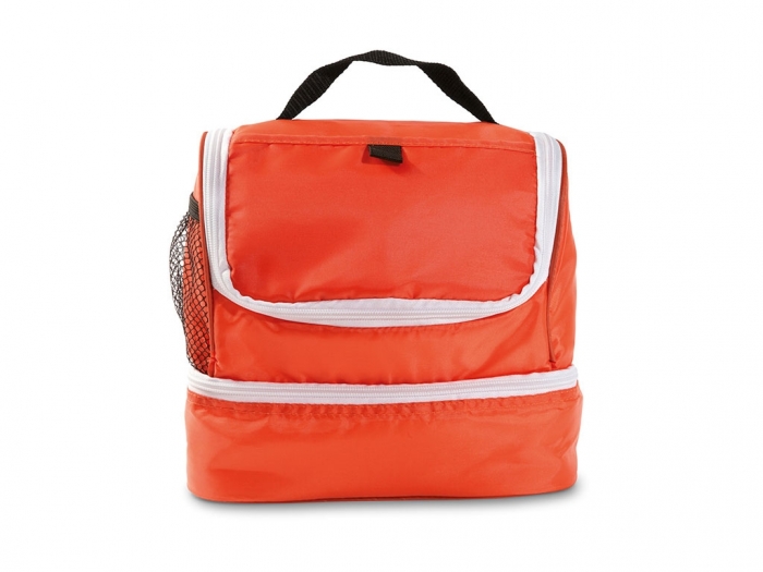 Cooler bag with 2 compartment