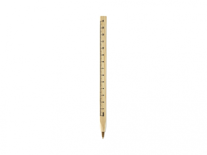 Wooden ruler pen