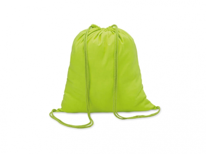 Drawstring bag in cotton