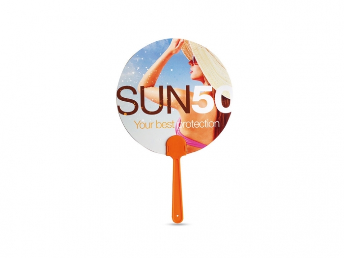 Manual hand fan