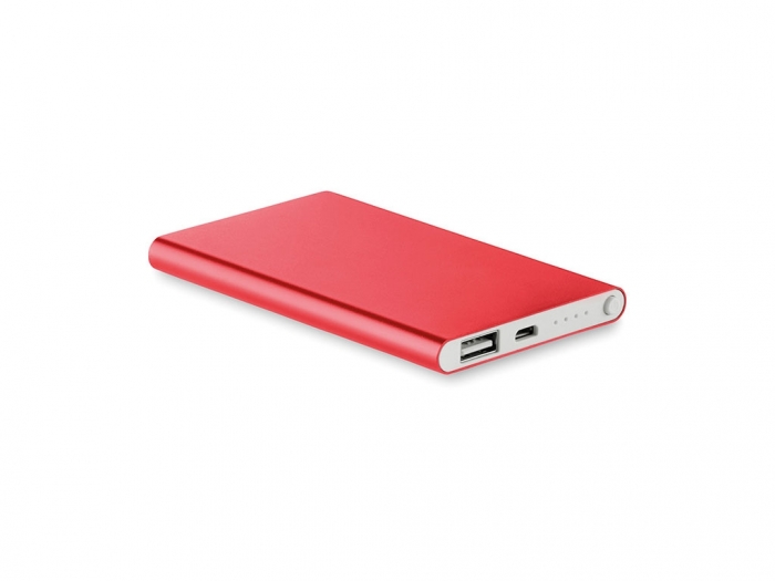 Flat power bank 4000 mAh