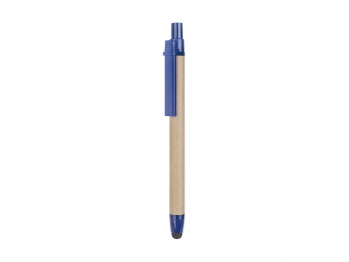 Ball pen made with recycled carton barrel