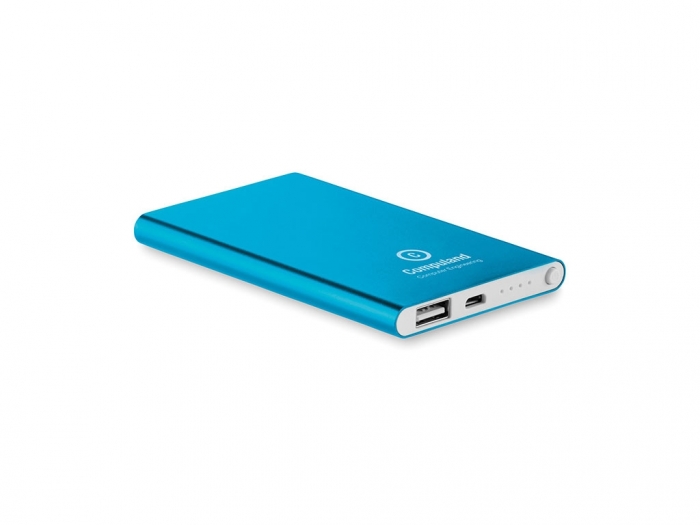 Flat power bank 4000 mAh