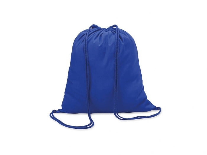 Drawstring bag in cotton