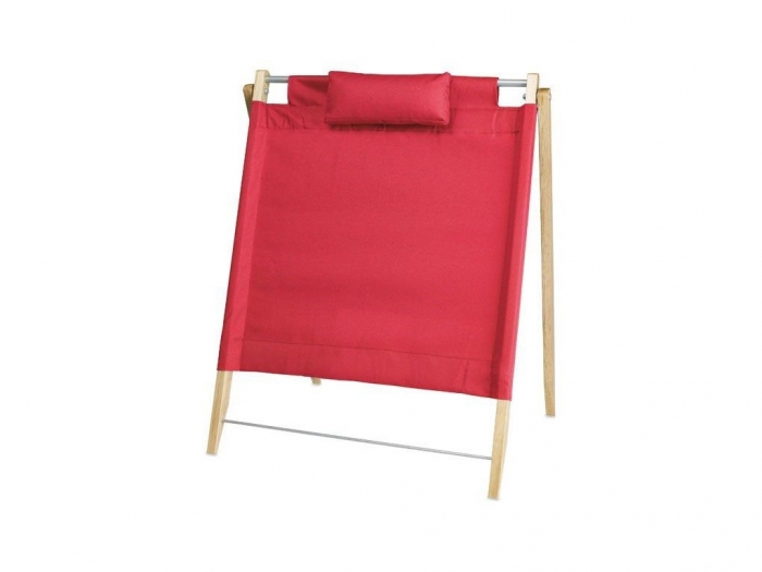 Foldable beach back rest