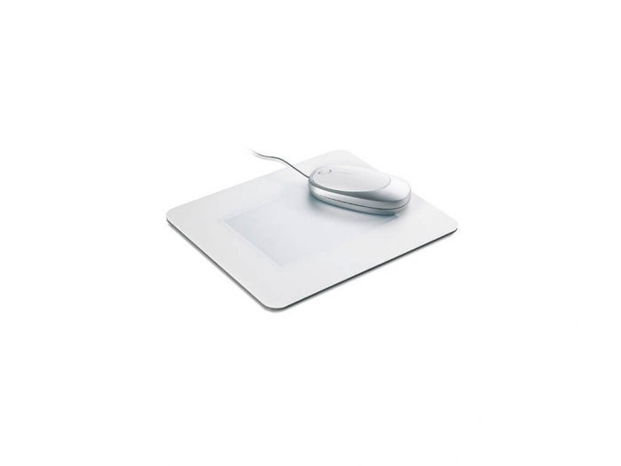 Mouse pad with window