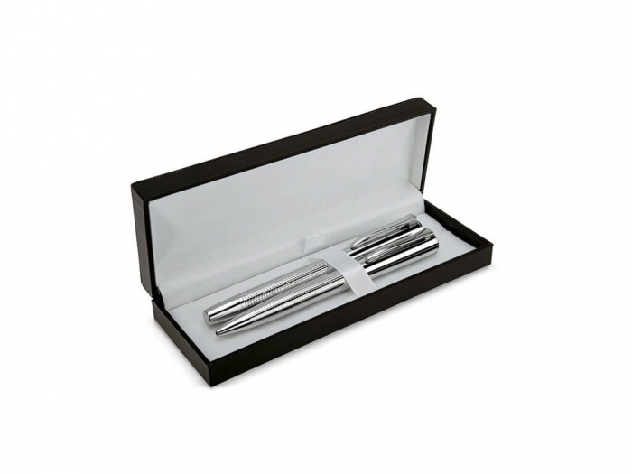 Metal pen set with ball pen