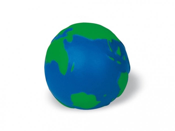 Anti-stress ball globe