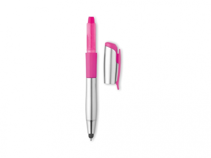 Twist ball pen with softtouch stylus