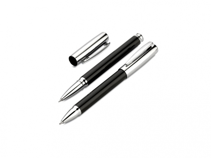 Ball pen and roller set