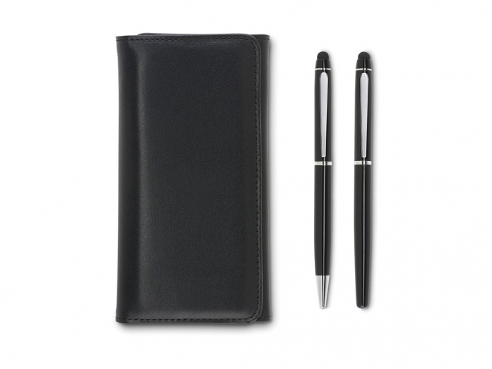 PU wallet with pen set