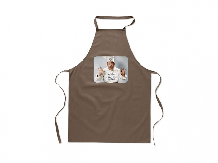 Kitchen apron in cotton