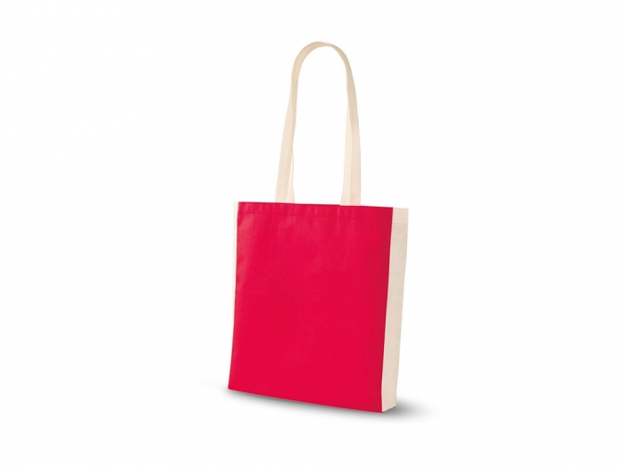 Shopping bag in nonwoven material