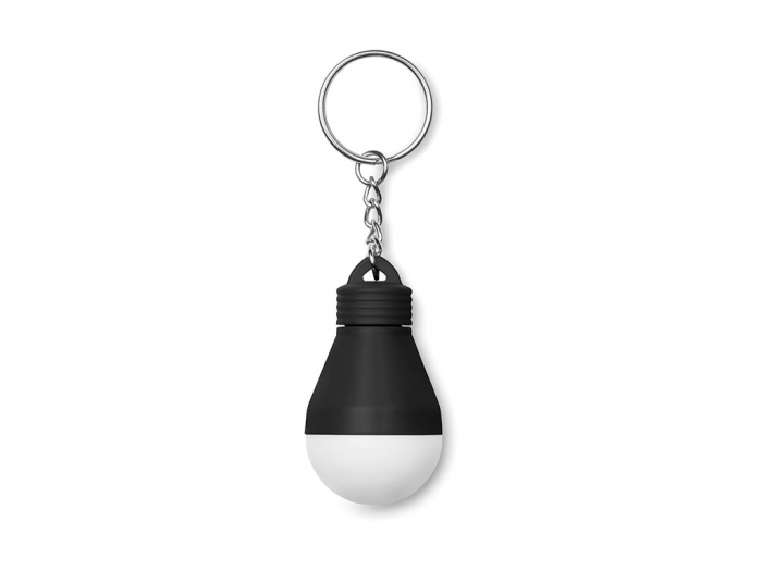 Light bulb key ring