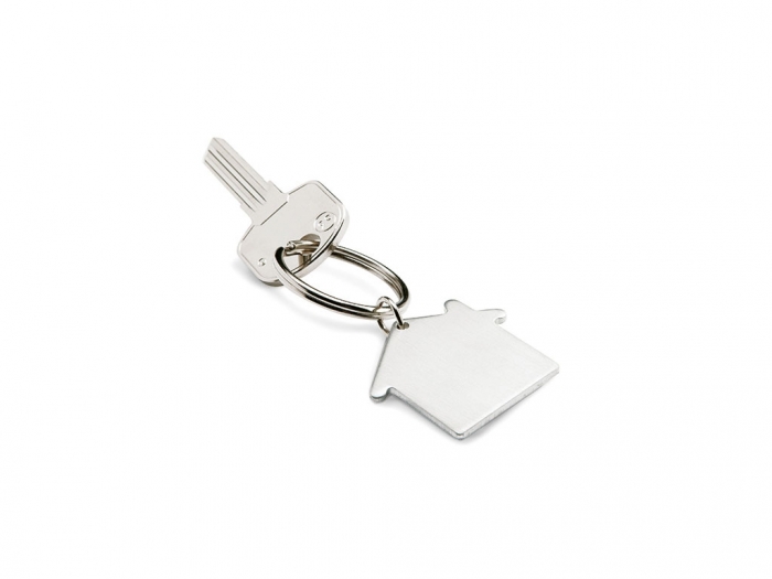 House shaped key ring