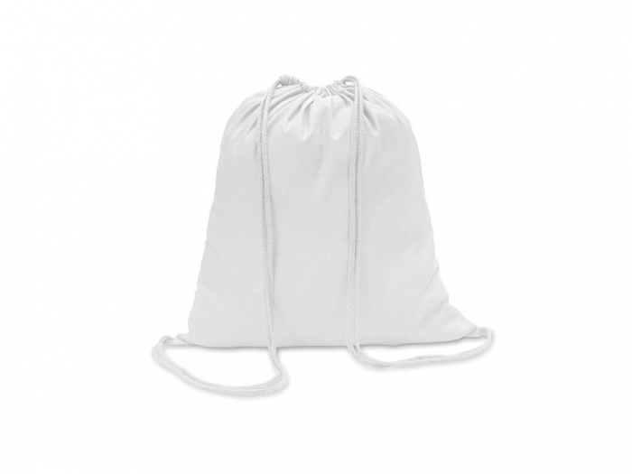 Drawstring bag in cotton