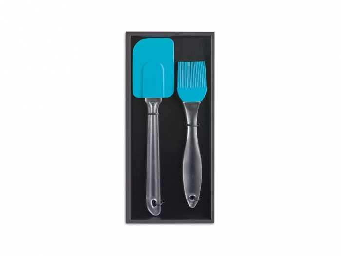 Silicone spatula and brush