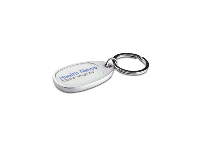 Metal key ring for doming